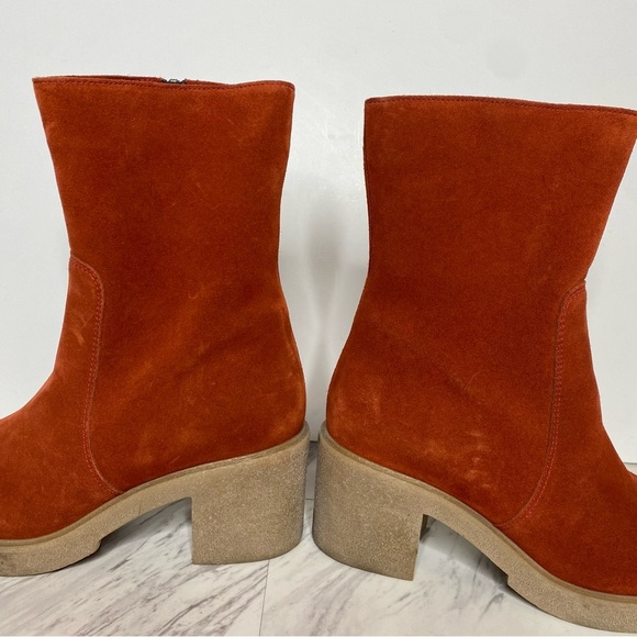 La Canadienne Zed Red Heeled Boot 9M - Picture 9 of 15